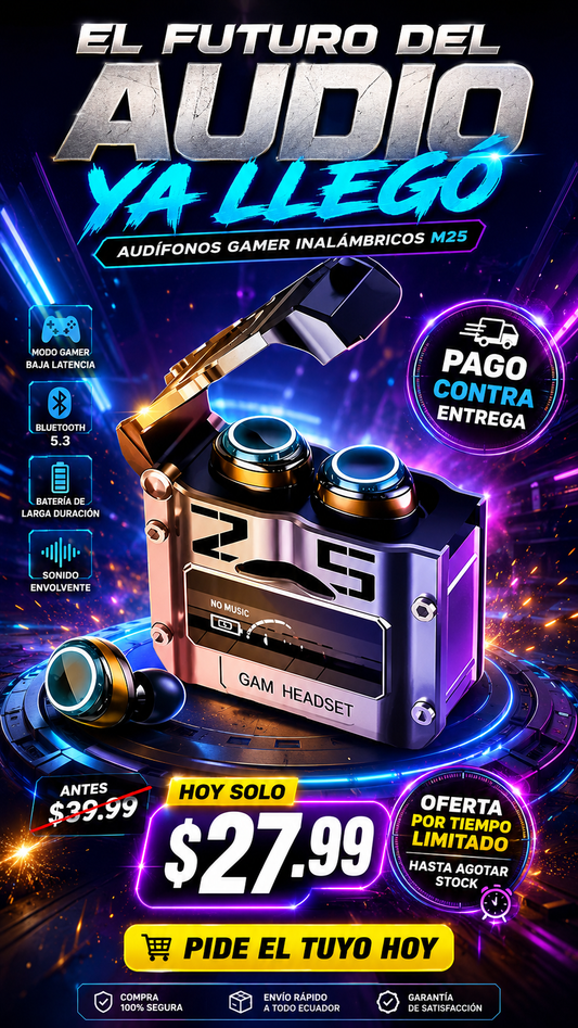 Audifonos Gamer M25
